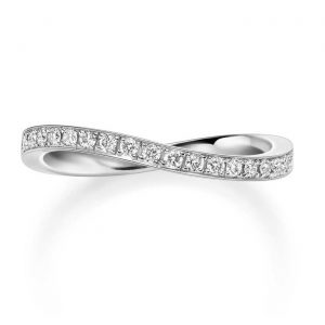 Bague Alliance Emalia - Diamants et or