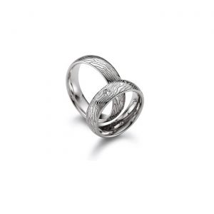 Bague - Alliance Evania - Diamant et or