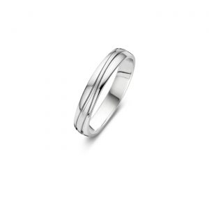 Bague Alliance Dael - Or blanc