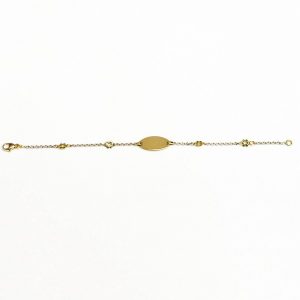 Gourmette Bébé -Adisson - Deux Ors