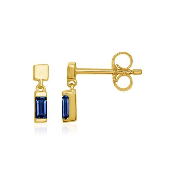 Boucle d’oreille Ilyana – Or, Pierres précieuses & Diamants