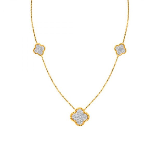 Collier Trio Isabelle - Or & Diamants
