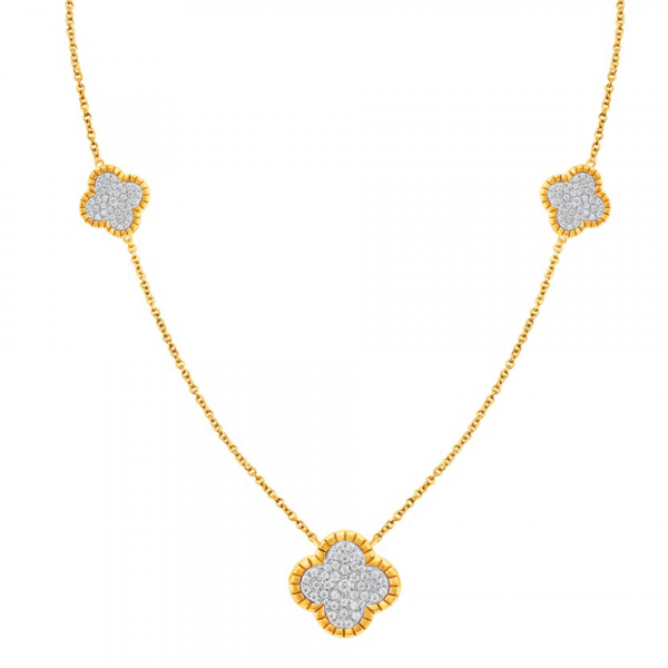 Collier Trio Isabelle - Or & Diamants