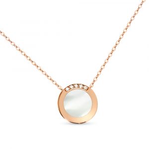 Collier Julia - Or, Résine & Diamants