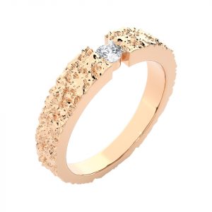 Bague Solitaire Issra - Or & Diamants