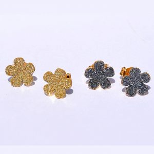 Boucles d'oreilles - Dhikra Or pailleté